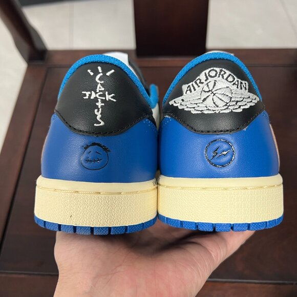 Travis Scott X Air Jordan Fragment Design Sneaker - Picture 7 of 9